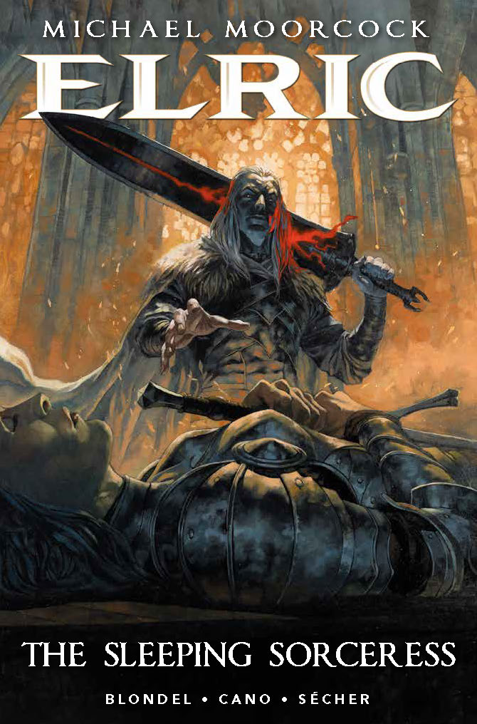ELRIC SLEEPING SORCERESS 1CVR E VALENTIN SECHER FOIL VAR