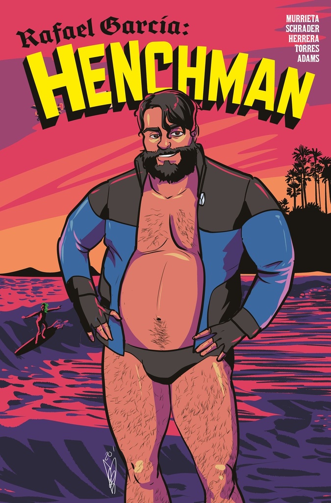 RAFAEL GARCIA HENCHMAN 3 CVR B JULES RIVERA VAR