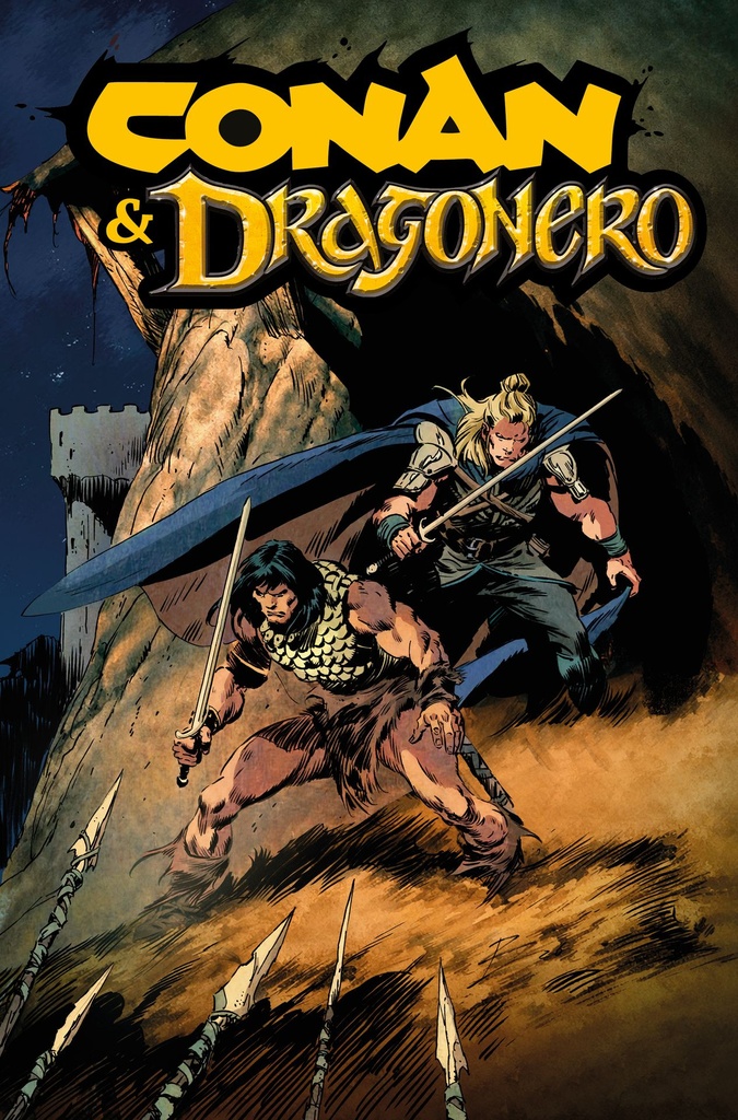 CONAN AND DRAGONERO 1 CVR C ROBERTO DE LA TORRE FOIL VAR