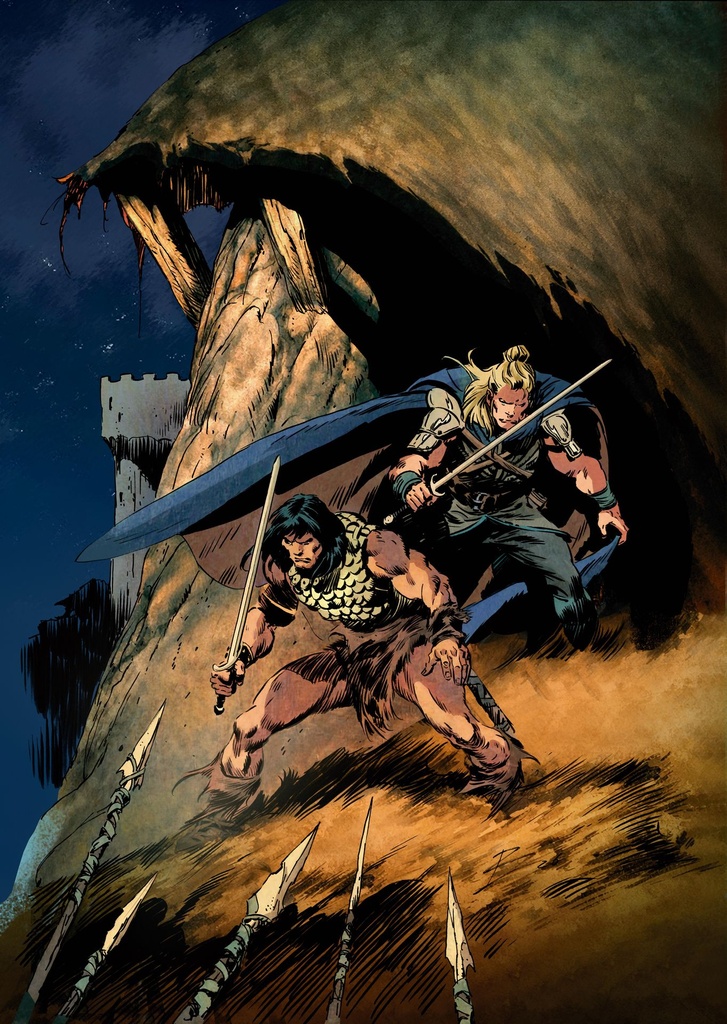CONAN AND DRAGONERO 1 CVR D ROBERTO DE LA TORRE VIRGIN VAR
