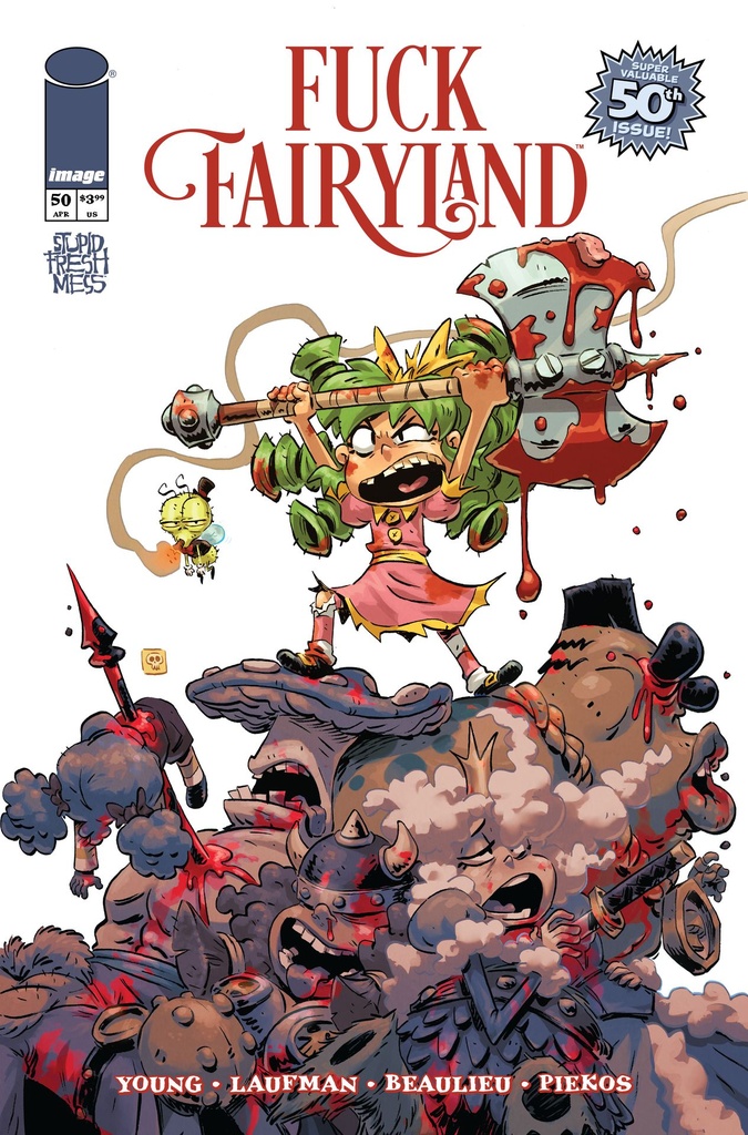 I HATE FAIRYLAND 50 CVR B DEREK LAUFMAN F*CK (UNCENSORED) FA