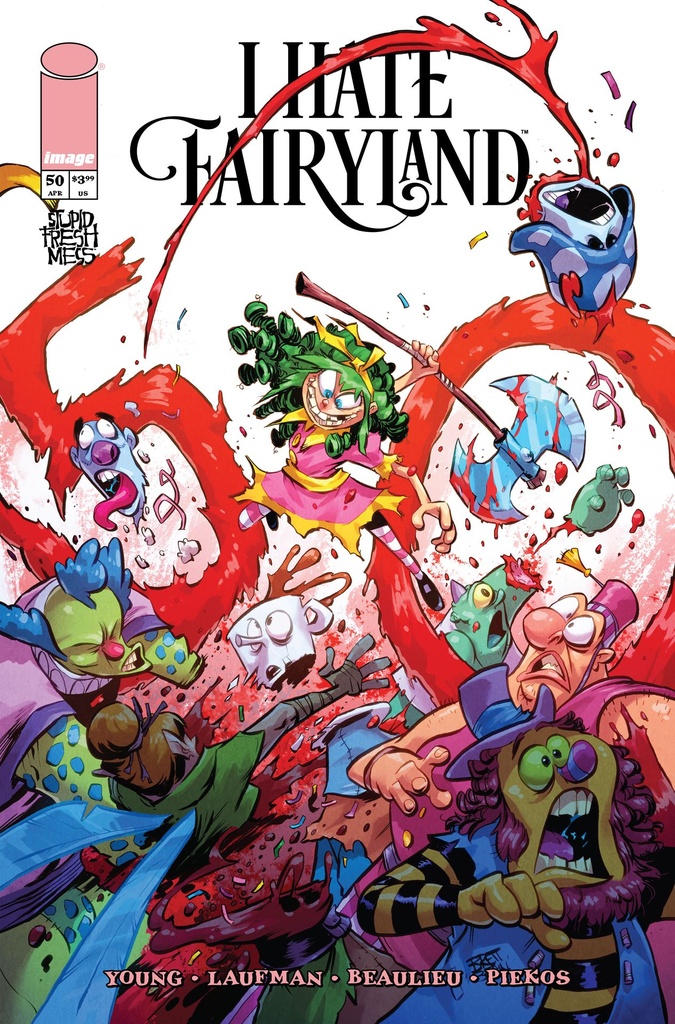 I HATE FAIRYLAND 50 CVR E BRETT BEAN VAR
