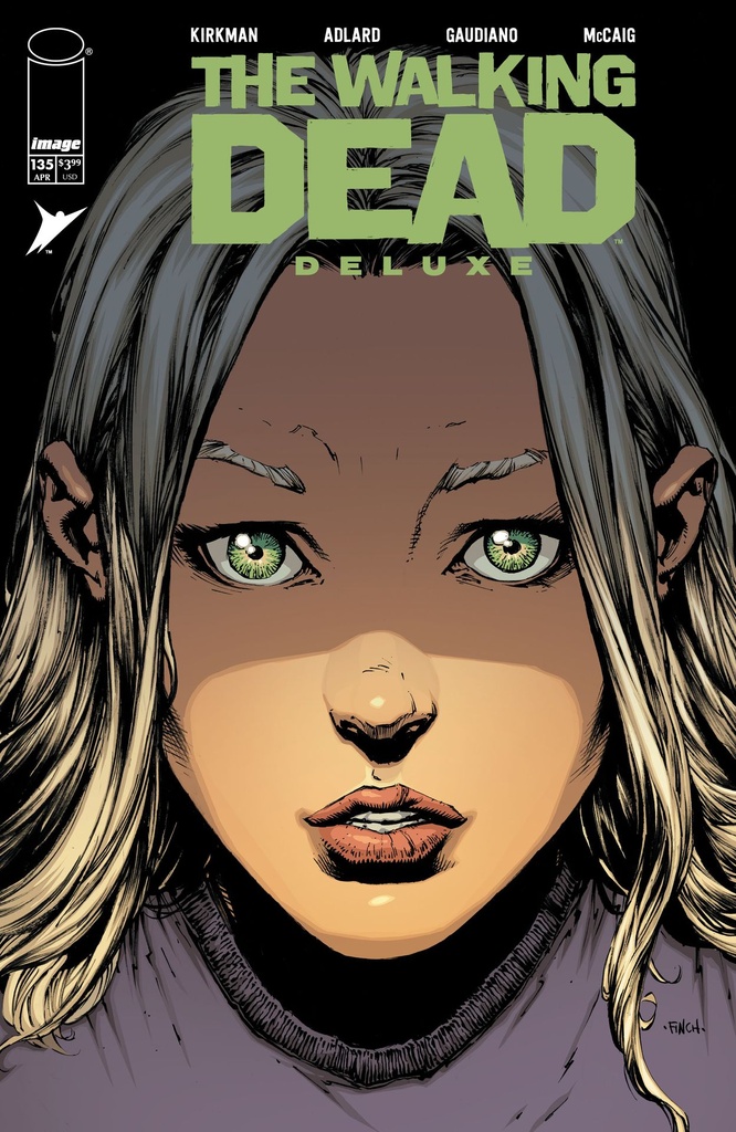 WALKING DEAD DELUXE 135 CVR A DAVID FINCH & DAVE MCCAIG