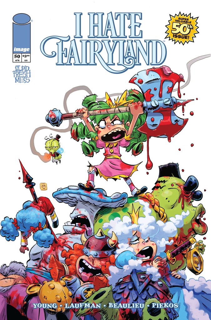 I HATE FAIRYLAND 50 CVR A DEREK LAUFMAN