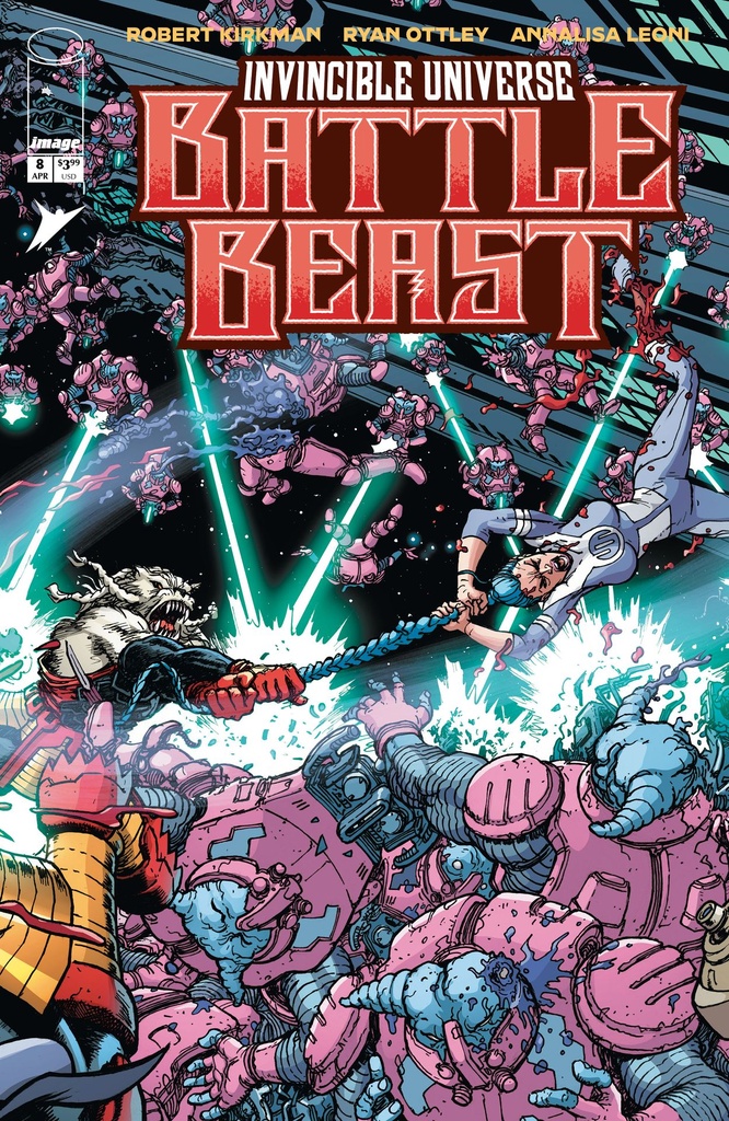 INVINCIBLE UNIVERSE BATTLE BEAST 8 CVR C INC 1:10 BURNHAM &