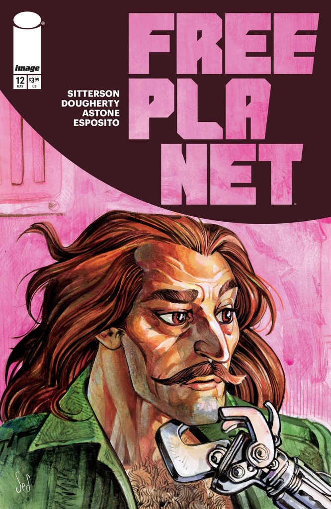 FREE PLANET 12 CVR A JED DOUGHERTY