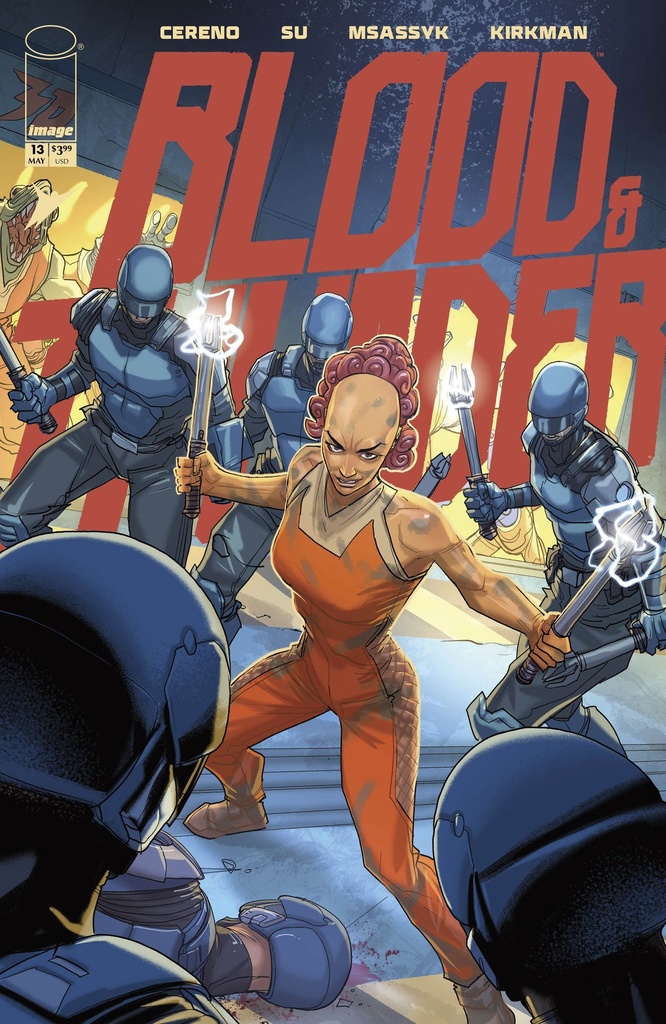 BLOOD & THUNDER 13 CVR D INC 1:25 PETE WOODS VAR