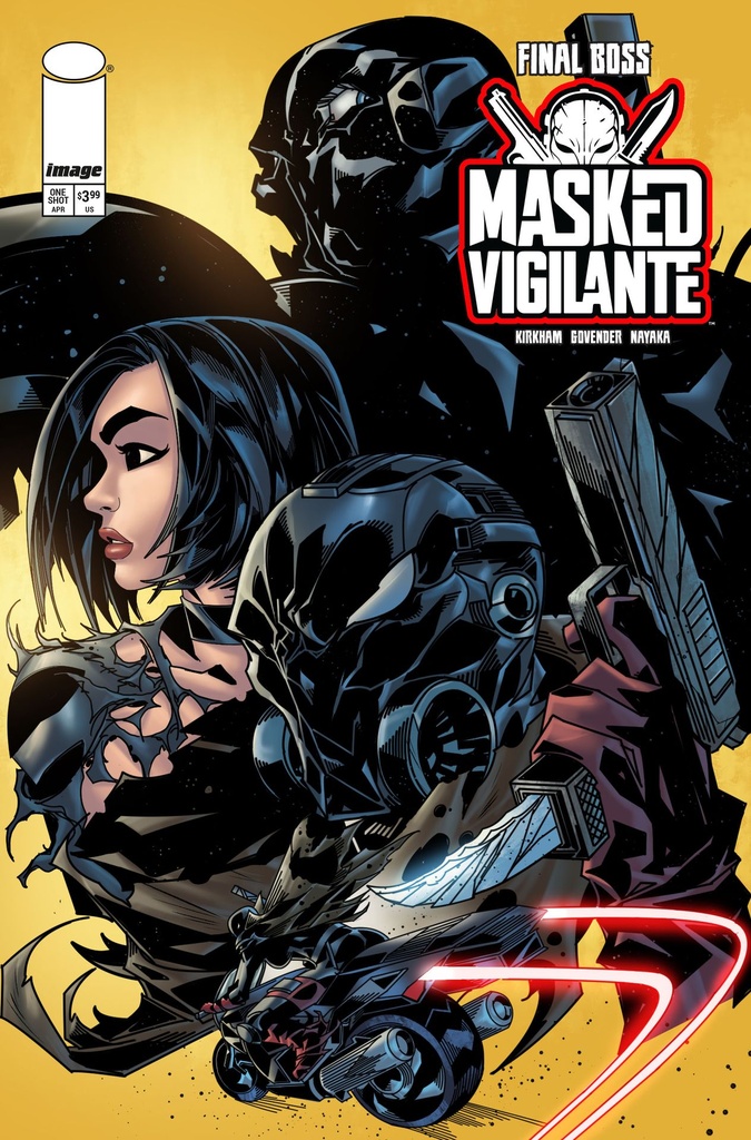 FINAL BOSS MASKED VIGILANTE CVR B LEON GOVENDER VAR