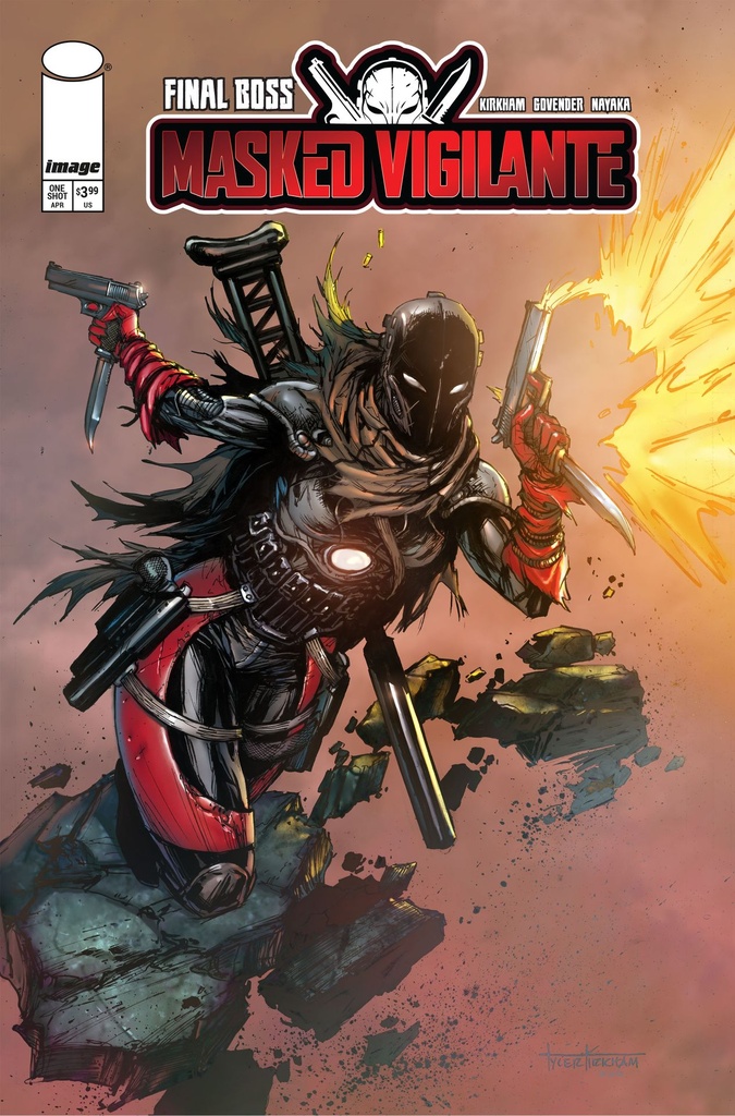 FINAL BOSS MASKED VIGILANTE CVR D INC 1:25 TYLER KIRKHAM VAR