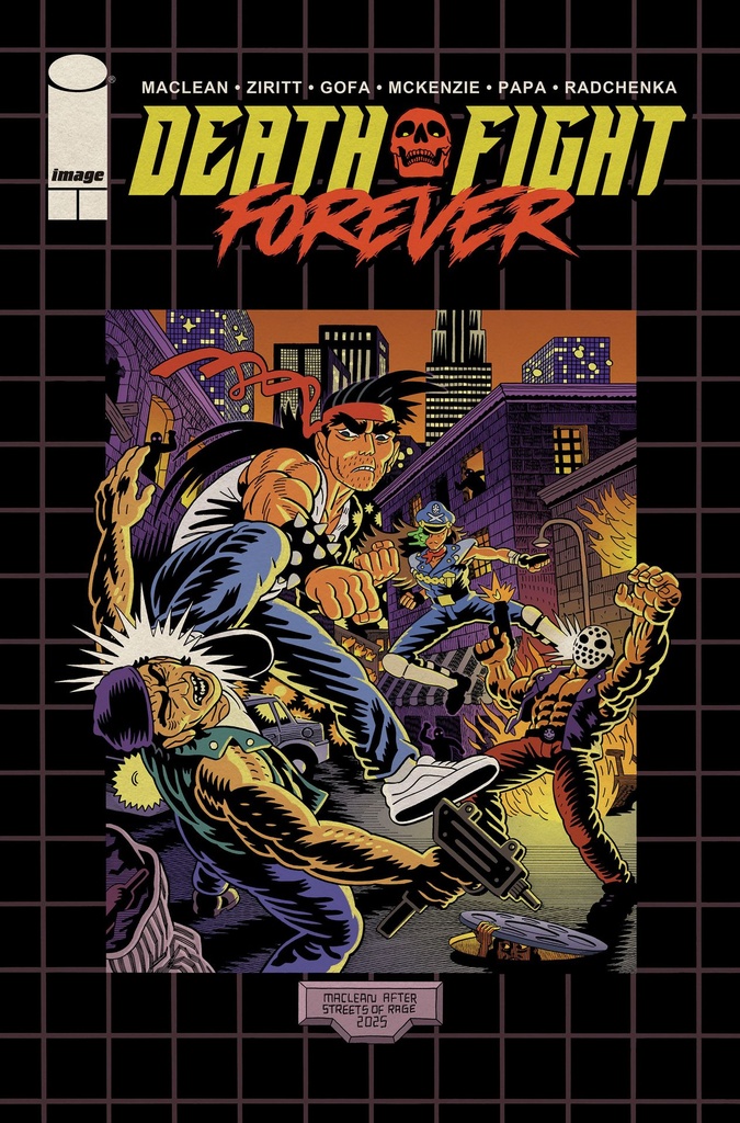 DEATH FIGHT FOREVER 3CVR A ANDREW MACLEAN