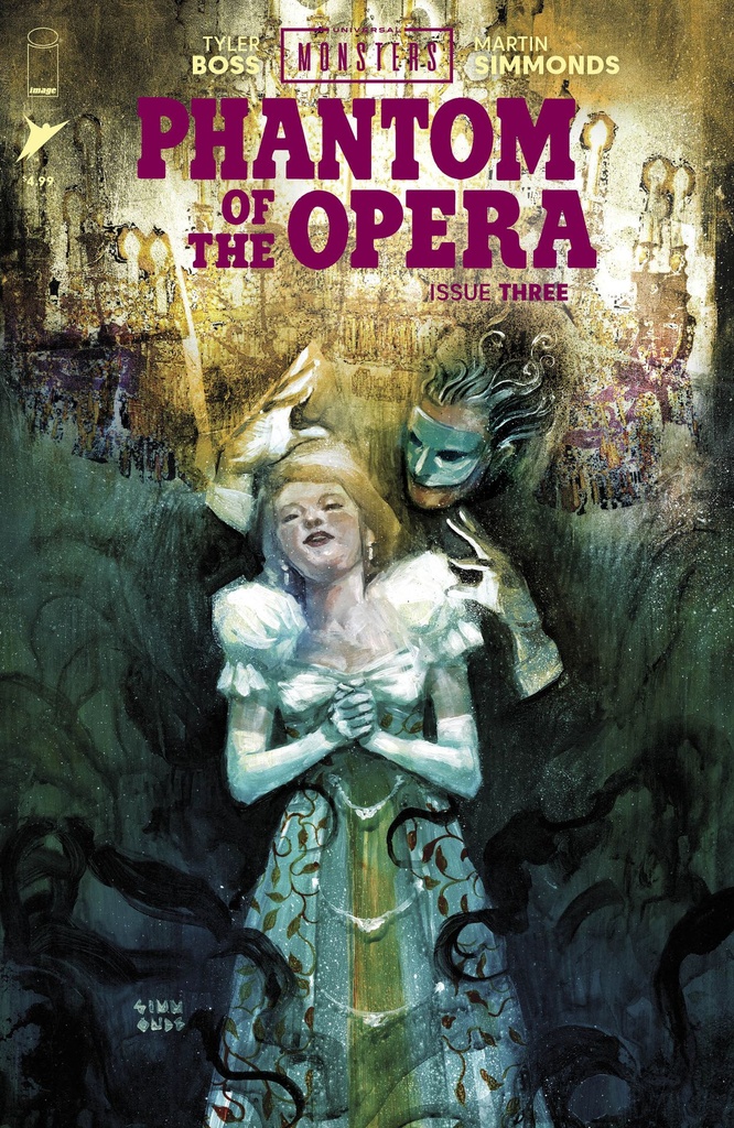 UNIVERSAL MONSTERS PHANTOM OF OPERA 3CVR A MARTIN SIMMONDS