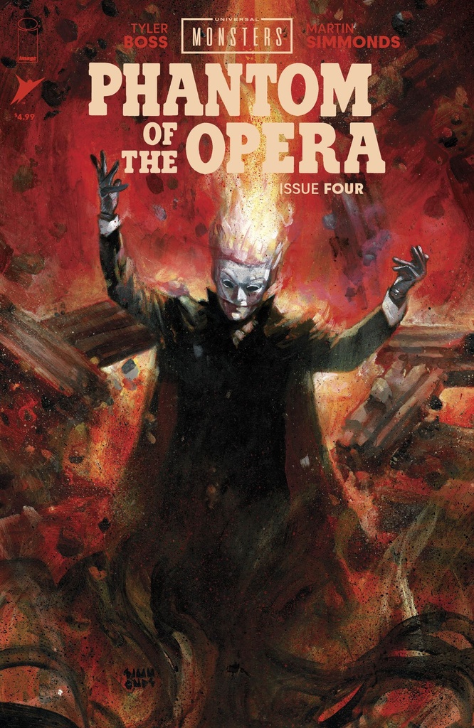 UNIVERSAL MONSTERS PHANTOM OF THE OPERA 4 CVR A MARTIN SIMMO