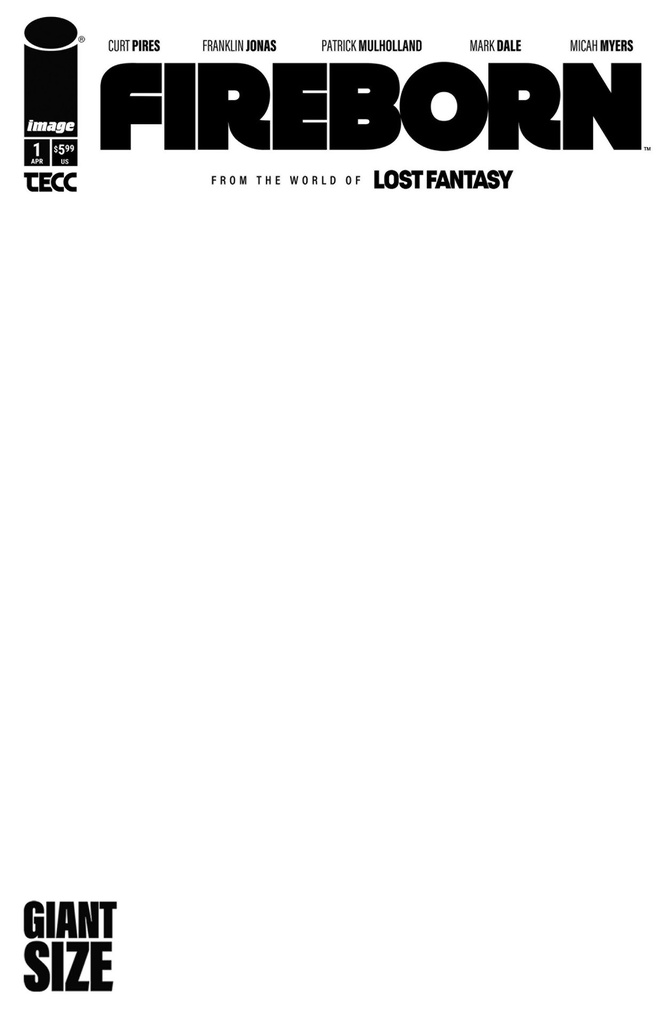 FIREBORN 1 CVR E BLANK SKETCH VAR