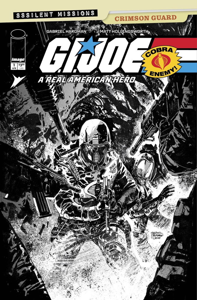 GI JOE SSSILENT MISSIONS CRIMSON GUARD 1 CVR C INC 1:10 HARD
