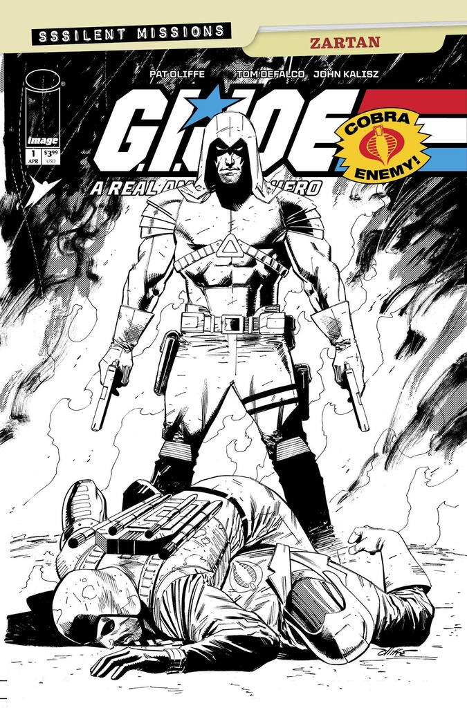 GI JOE SSSILENT MISSIONS ZARTAN 1 CVR C INC 1:10 PAT OLLIFFE