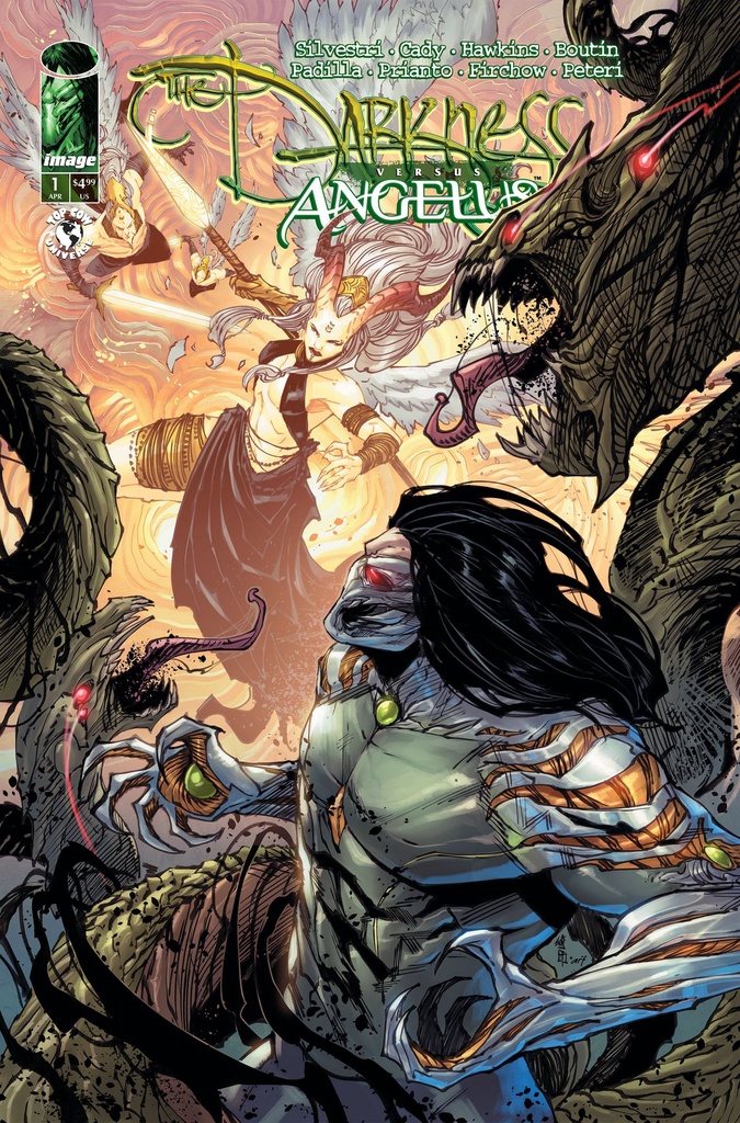 DARKNESS VS ANGELUS CVR A GIUSEPPE CAFARO & ARIF PRIANTO