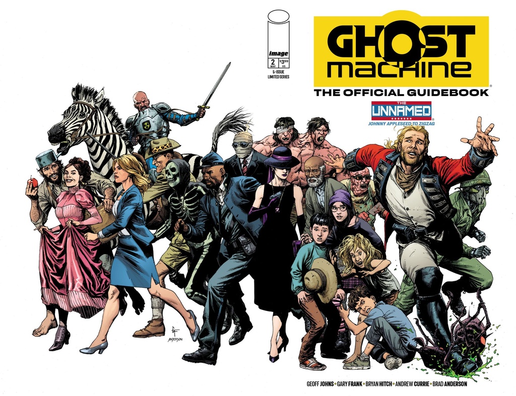 GHOST MACHINE THE OFFICIAL GUIDEBOOK 2 CVR A FRANK & ANDERSO