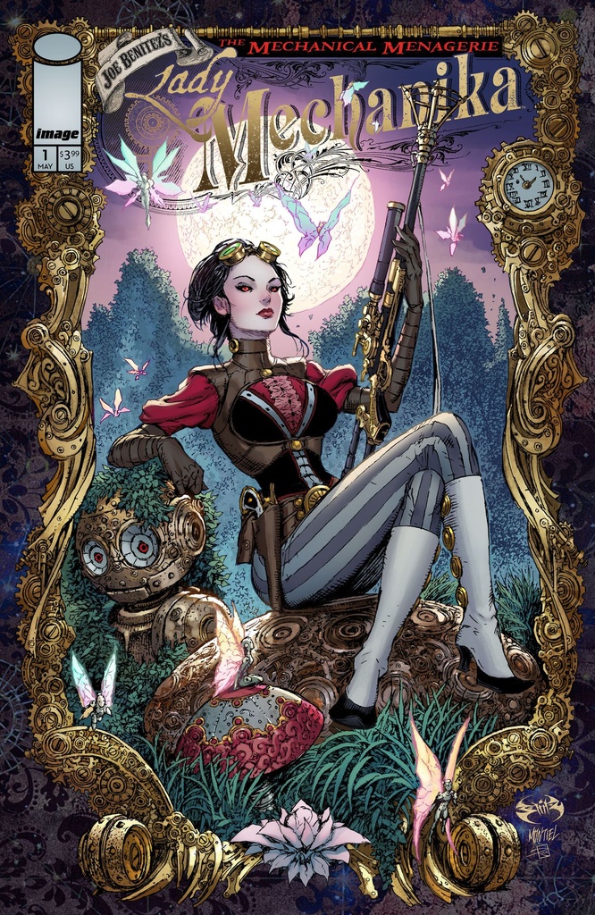 LADY MECHANIKA THE MECHANICAL MENAGERIE 1 CVR B JOE BENITEZ