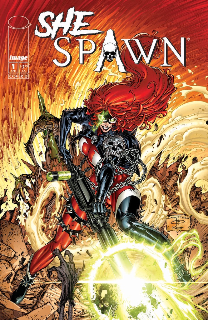 SHESPAWN 1 CVR D BRETT BOOTH VAR