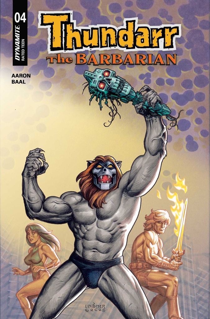 THUNDARR BARBARIAN 4 CVR D JOSEPH MICHAEL LINSNER VAR