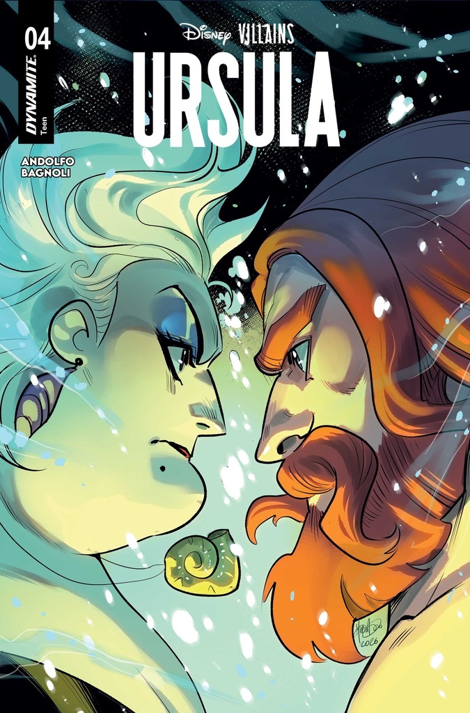 DISNEY VILLAINS URSULA 4 CVR A MIRKA ANDOLFO