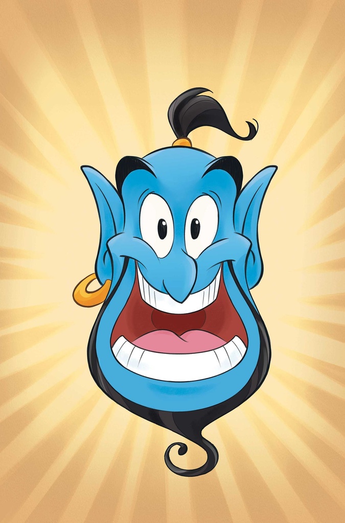 ALADDIN 1 CVR J INC 1:10 AGNESE ETERNO CARTOON HEAD VIRGIN V