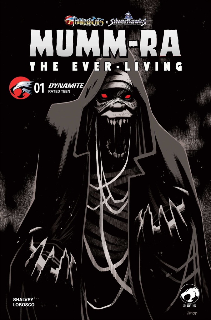 MUMMRA EVERLIVING 1 CVR K INC 1:20 JOHN AMOR B&W VAR