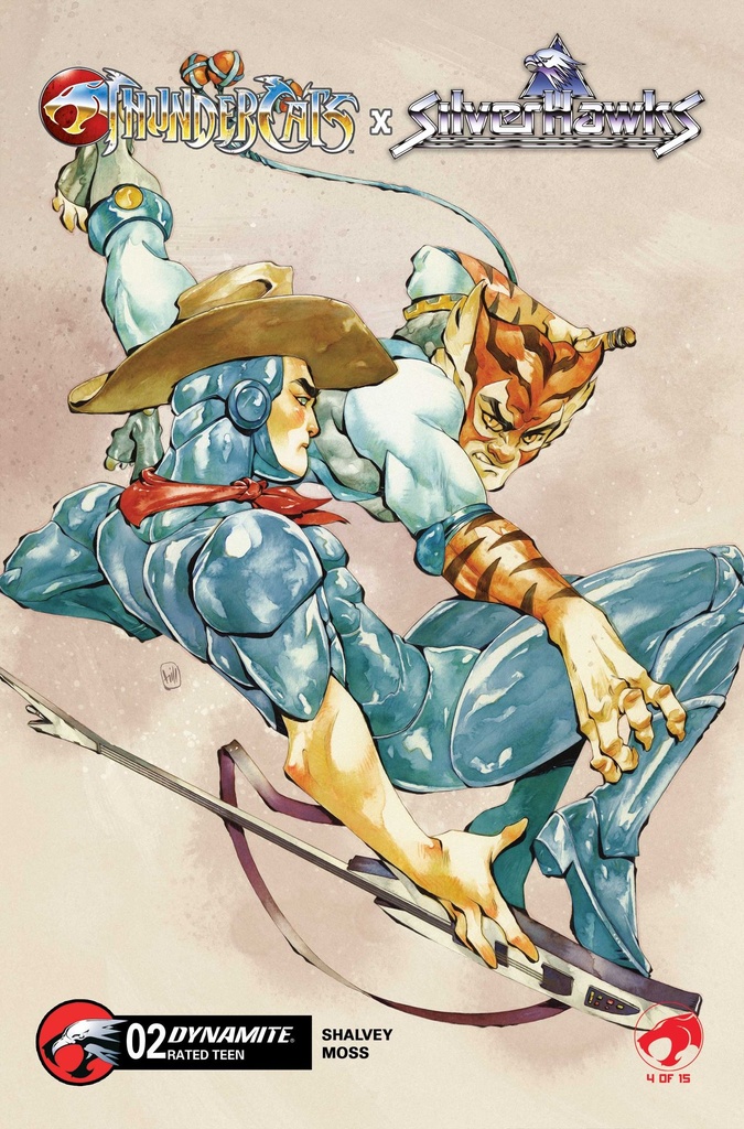 THUNDERCATS X SILVERHAWKS 2 CVR D CHUMA HILL VAR