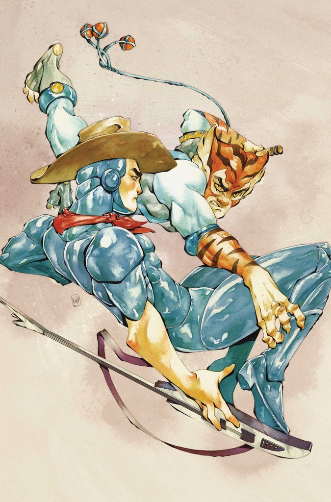 THUNDERCATS X SILVERHAWKS 2 CVR I INC 1:15 CHUMA HILL VIRGIN