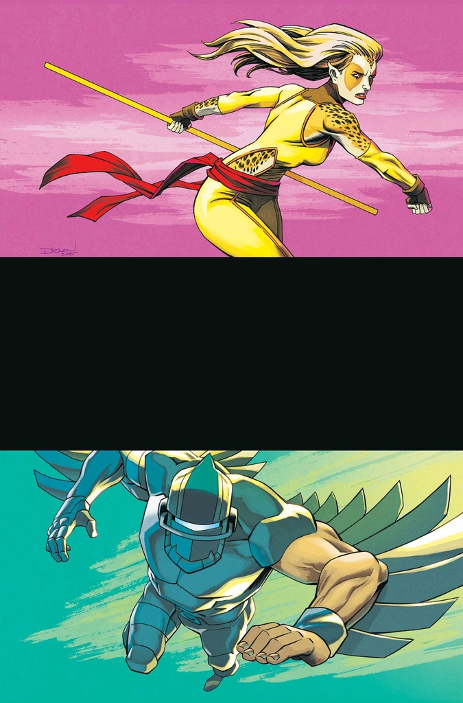 THUNDERCATS X SILVERHAWKS 2 CVR K INC 1:25 DECLAN SHALVEY VI