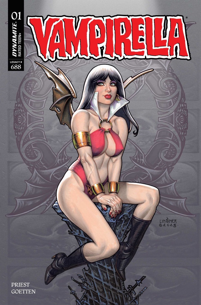 VAMPIRELLA 1 CVR C JOSEPH MICHAEL LINSNER VAR