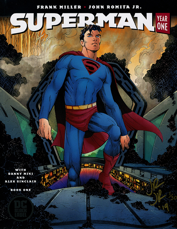 DF SUPERMAN YEAR ONE 1 ELITE GOLD SIGNATURE SERIES SIGNED BY