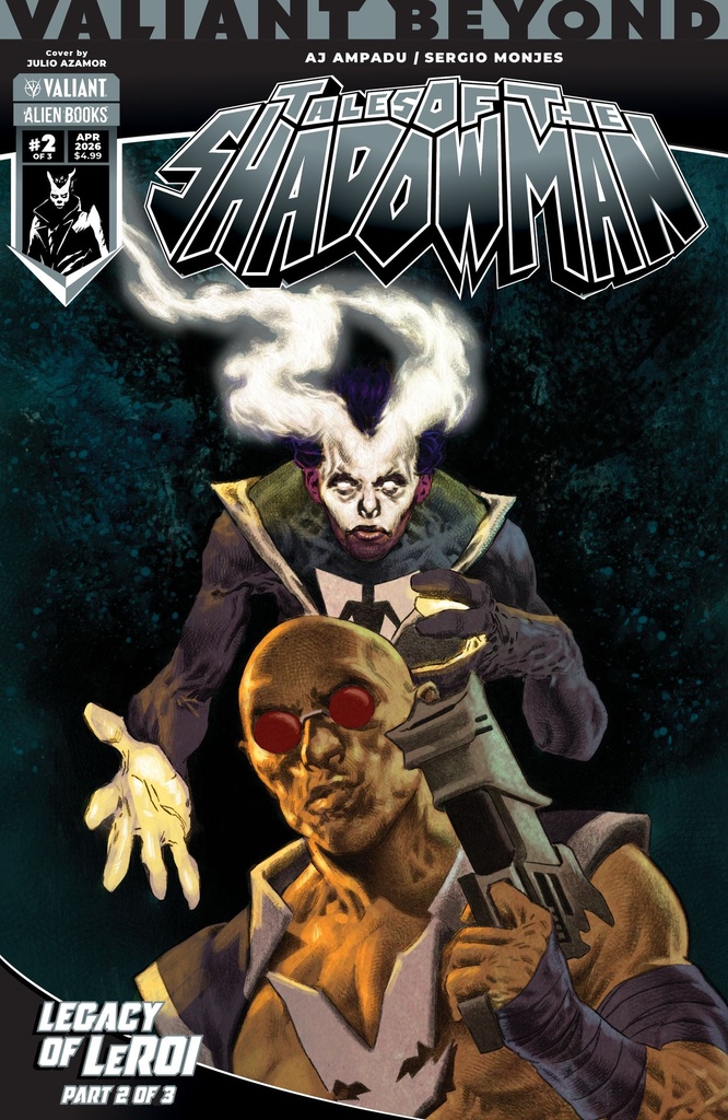 VALIANT BEYOND TALES SHADOWMAN 8 LEGACY LEROI 2 VAR B (AZAMO