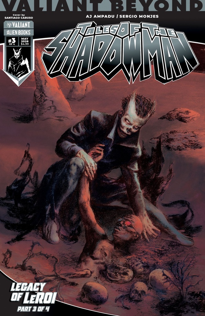 VALIANT BEYOND TALES OF THE SHADOWMAN 9 LEGACY OF LEROI 3 CO