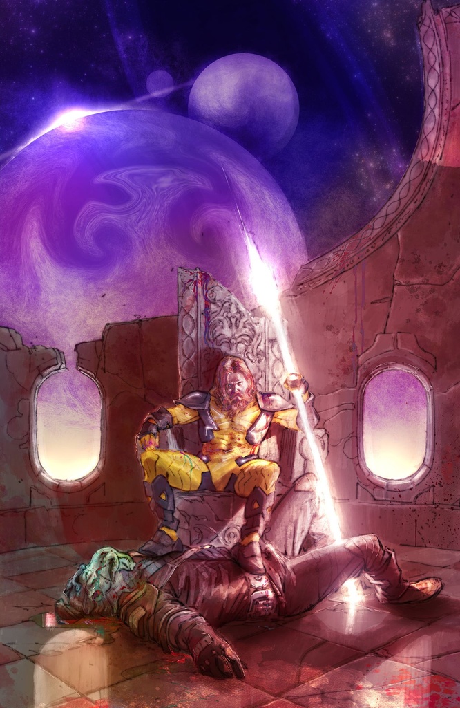 VALIANT BEYOND X O MANOWAR 8 THE GOD HUNT 4 VAR D (BUFI FULL