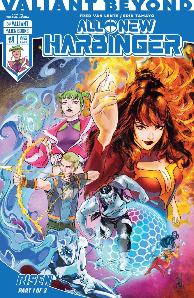 VALIANT BEYOND ALL NEW HARBINGER 7 RISEN 1 CVR A (LAVINA)