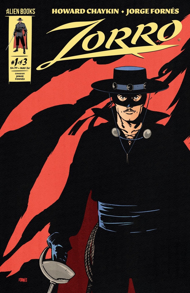 ZORRO 1 COVER A (FORN?S)