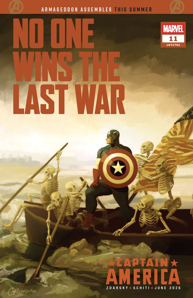 CAPTAIN AMERICA 11 CHIP ZDARSKY FORESHADOW VARIANT