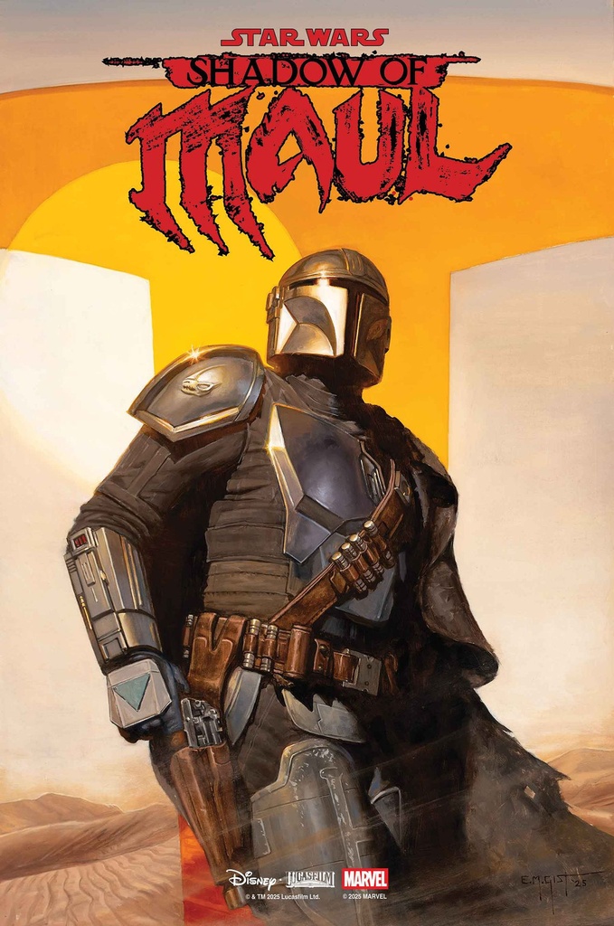 STAR WARS SHADOW MAUL 2 E M GIST MANDALORIAN & GROGU VAR