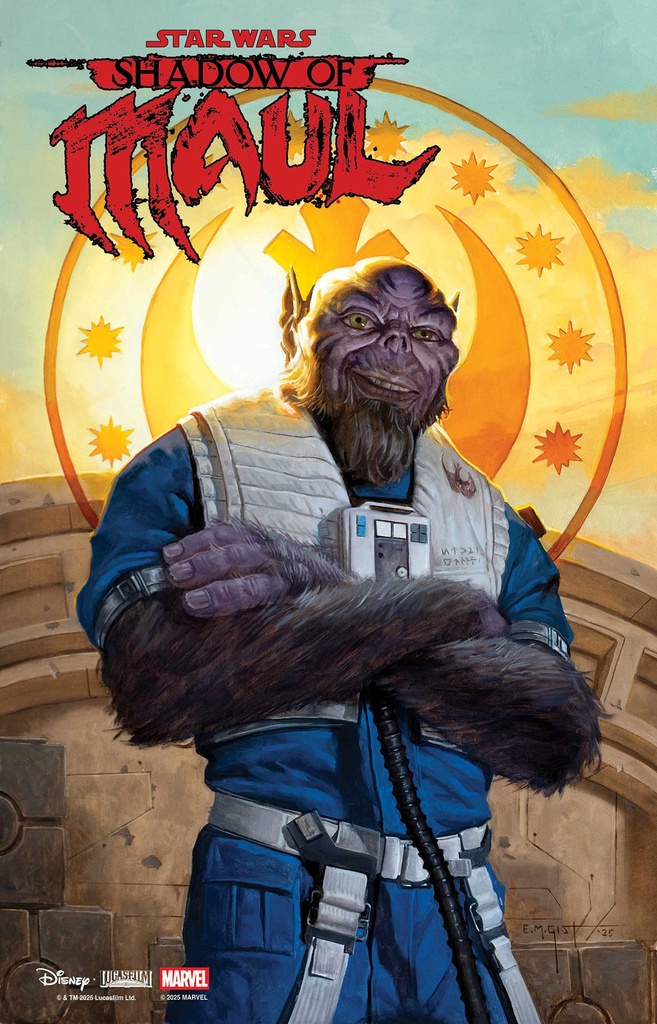 STAR WARS SHADOW OF MAUL 3 E M GIST MANDALORIAN & GROGU VARI