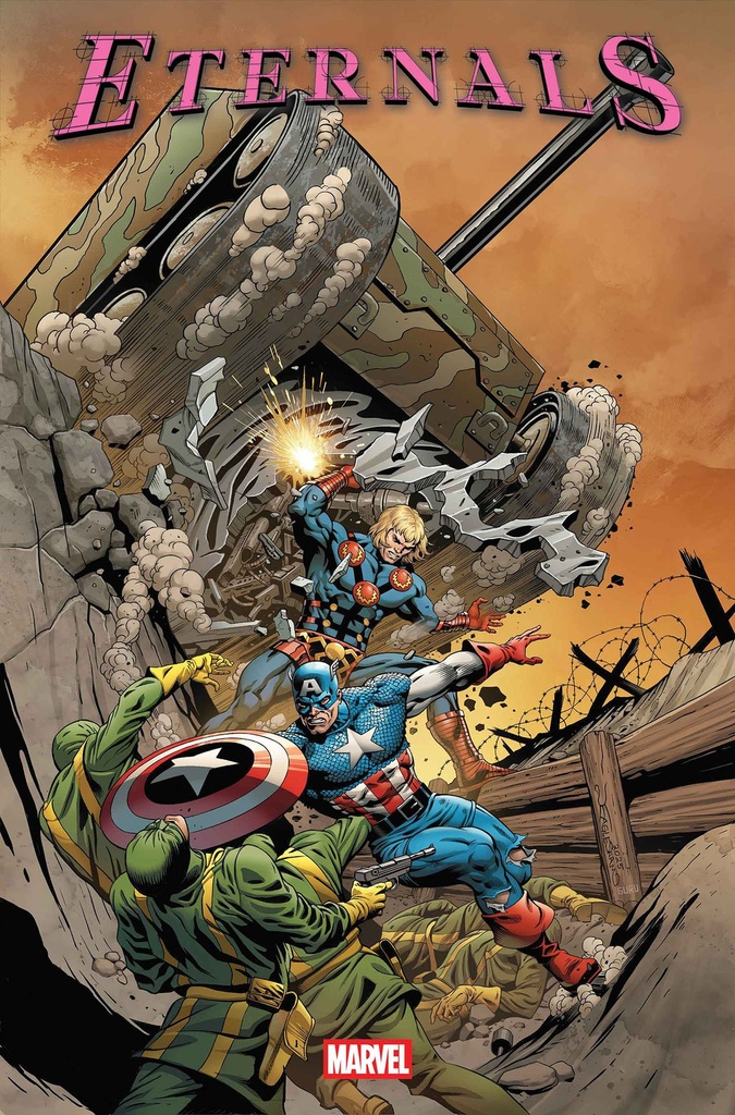 ETERNALS 50TH ANNIV SPECIAL 1 DALE EAGLESHAM VAR