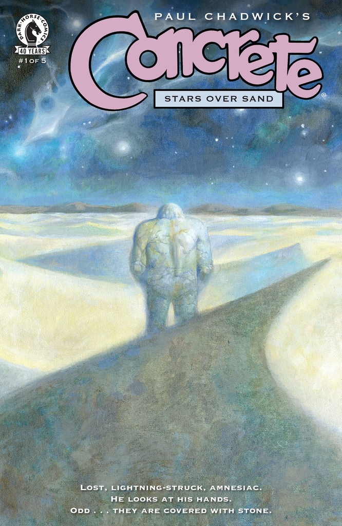 CONCRETE STARS OVER SAND 1 (CVR A) (PAUL CHADWICK)