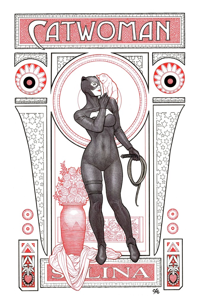 CATWOMAN 87 CVR B FRANK CHO CARD STOCK VAR