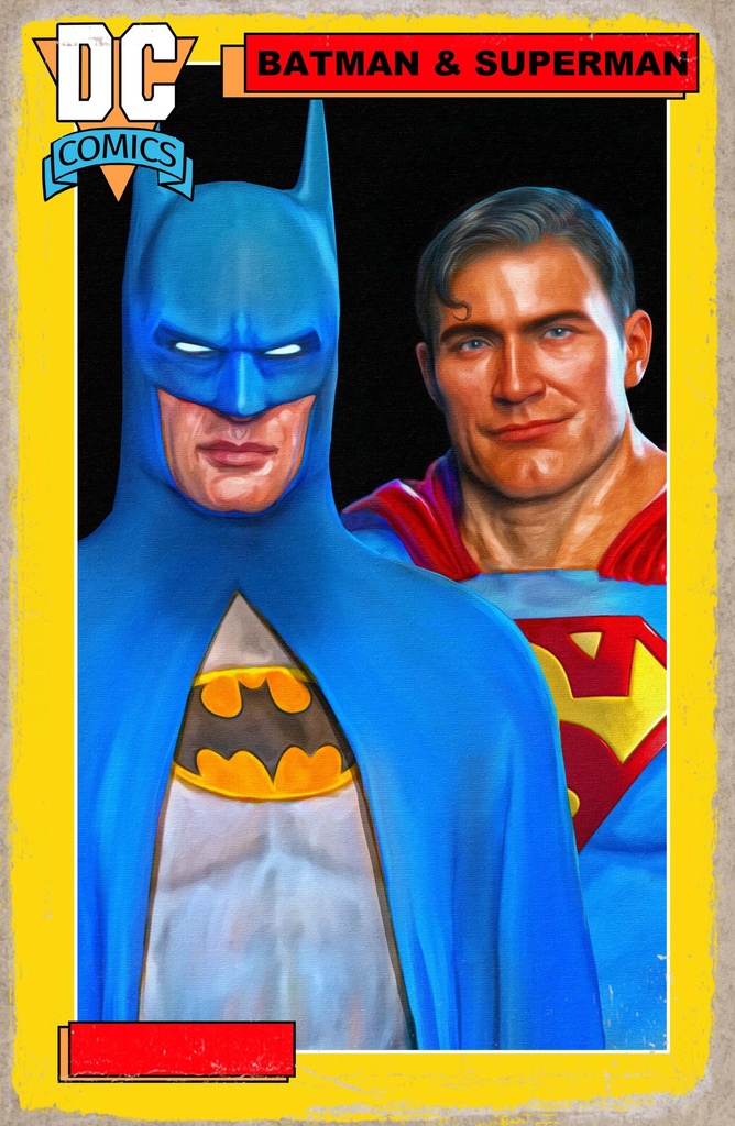 BATMAN SUPERMAN WORLDS FINEST 50 CVR C MARK SPEARS CARD STOC