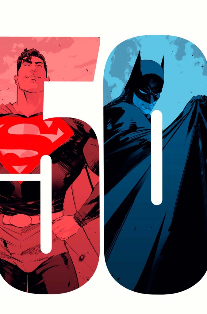 BATMAN SUPERMAN WORLDS FINEST 50 CVR E ADRIAN GUTIERREZ CARD
