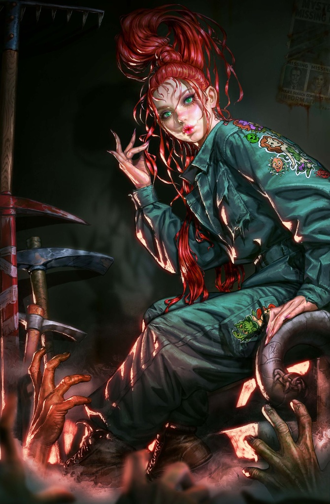 POISON IVY 44 CVR B KYUYONG EOM CARD STOCK VAR
