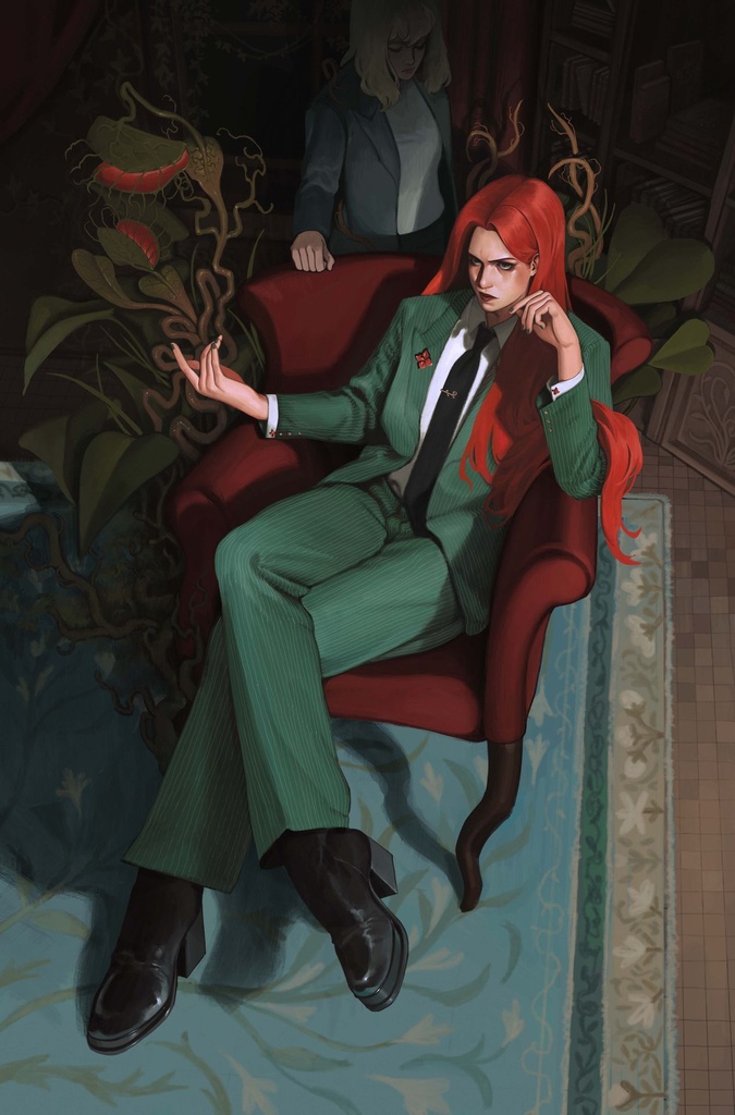 POISON IVY 44 CVR D MANNY VINCENT CARBONILLA CARD STOCK VAR