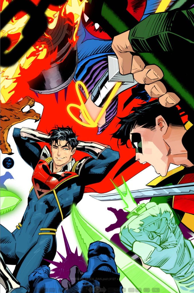 SUPERMAN 37 CVR A DAN MORA