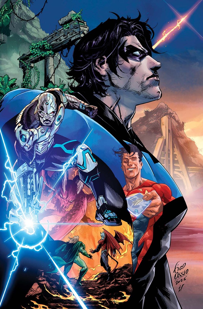 NEW TITANS 34 CVR D FICO OSSIO THINGS TO COME CARD STOCK VAR