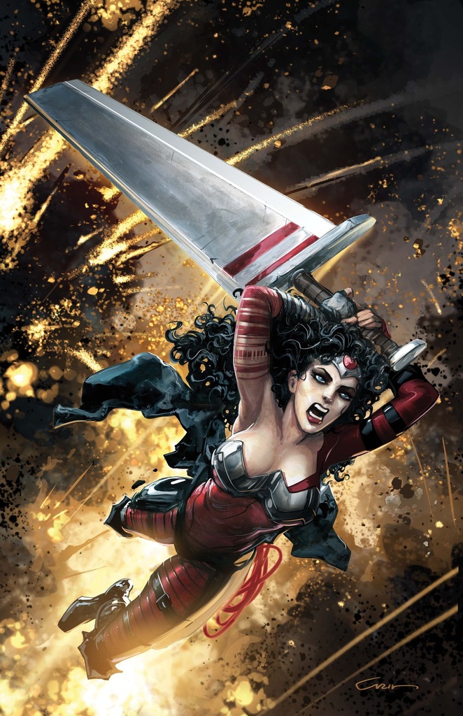 ABSOLUTE WONDER WOMAN 20 CVR D CLAYTON CRAIN CARD STOCK VAR